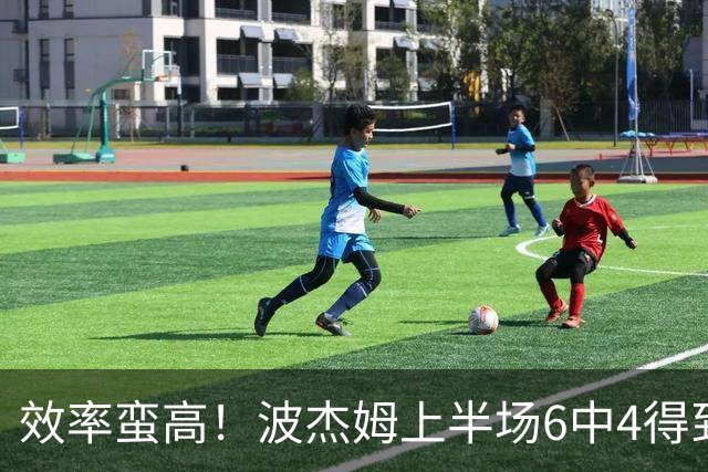 效率蛮高！波杰姆上半场6中4得到11分1板1助2断 三分2中1